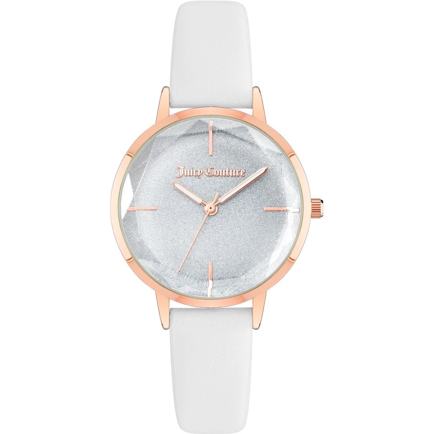 White Plastic Dress Watch