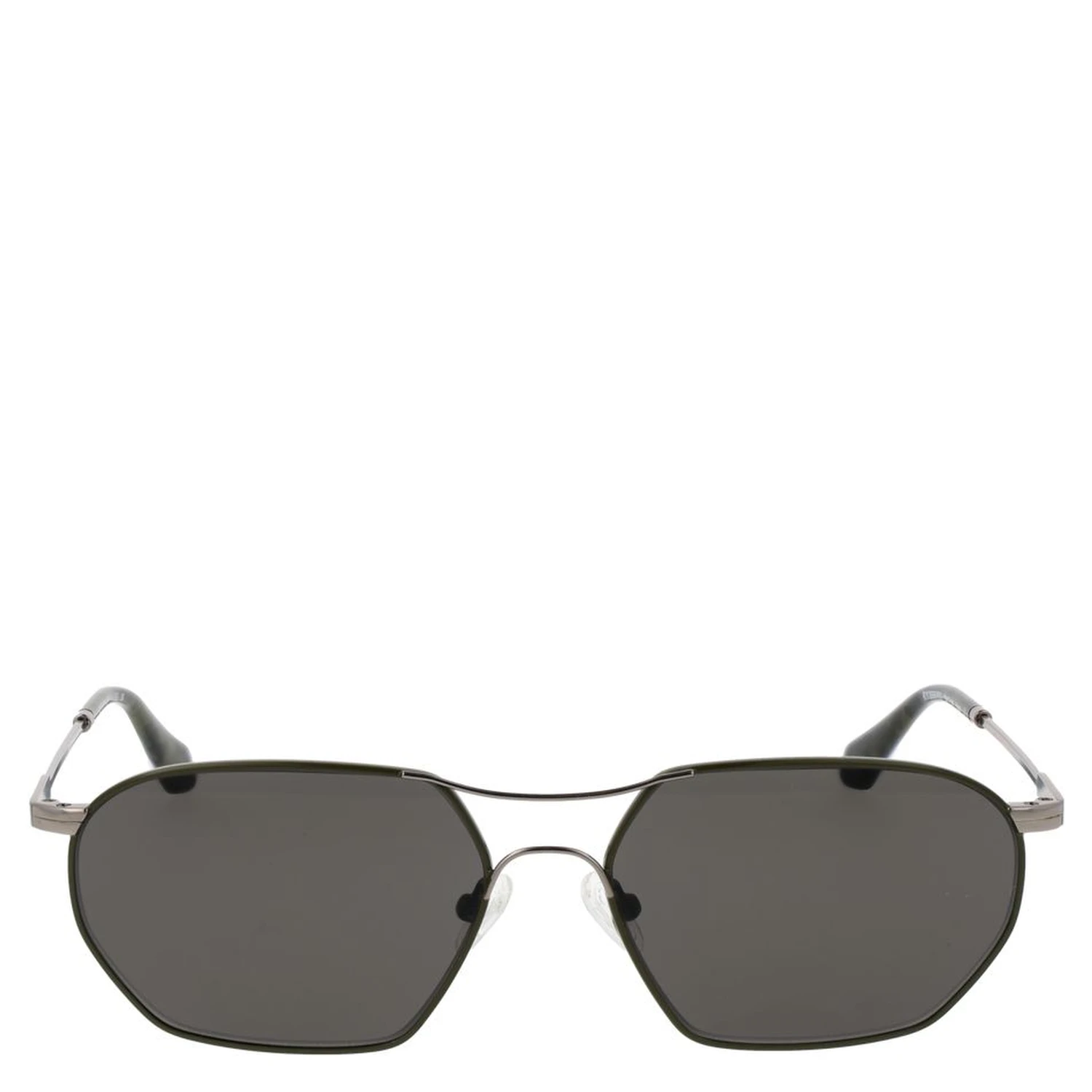 Bicolor Metal Sunglasses