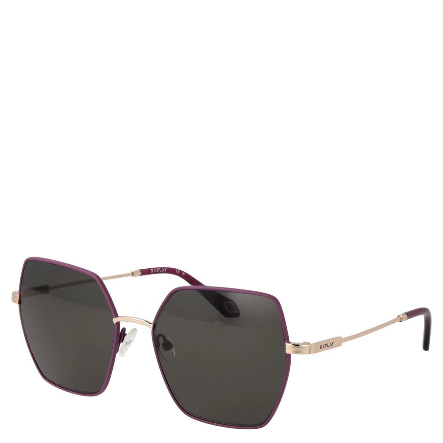 Multicolor Metal Sunglasses