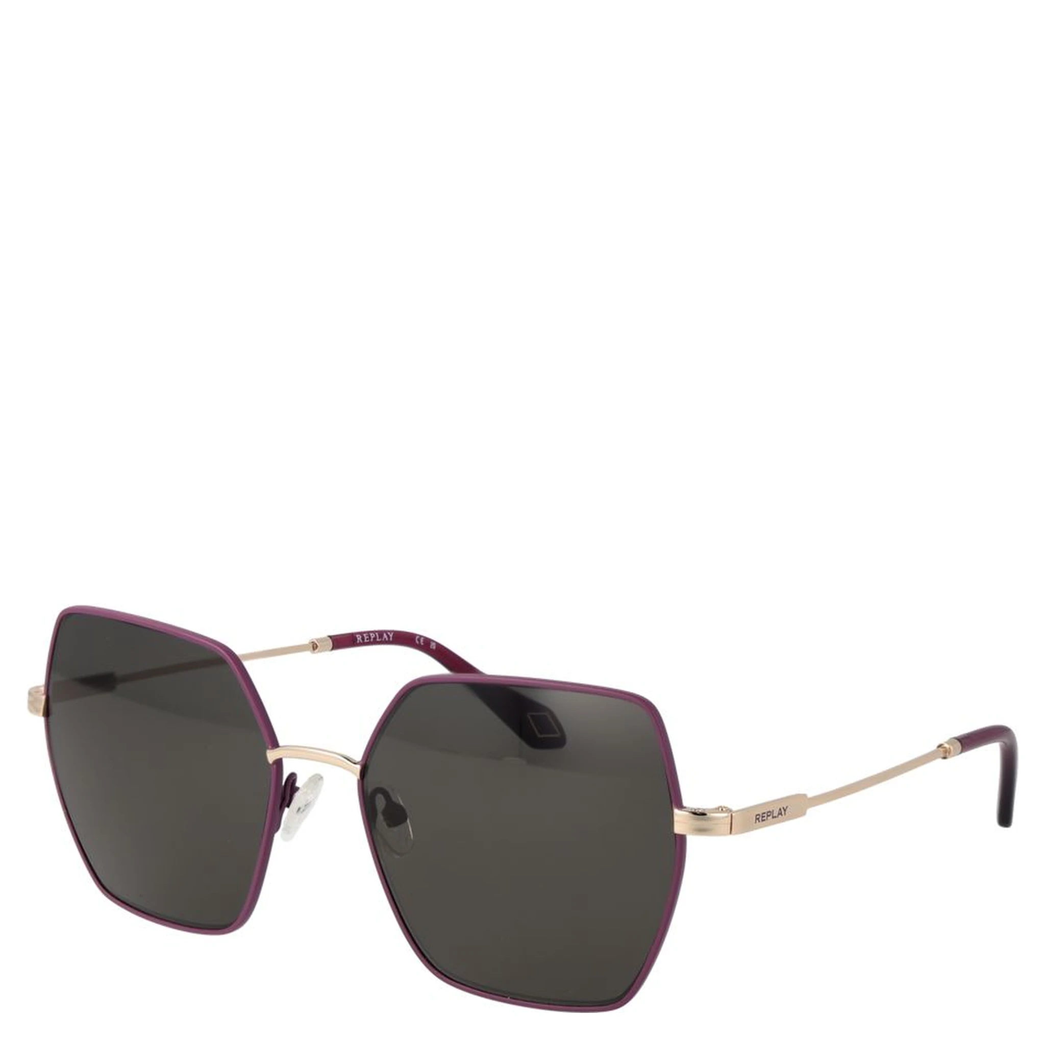 Multicolor Metal Sunglasses