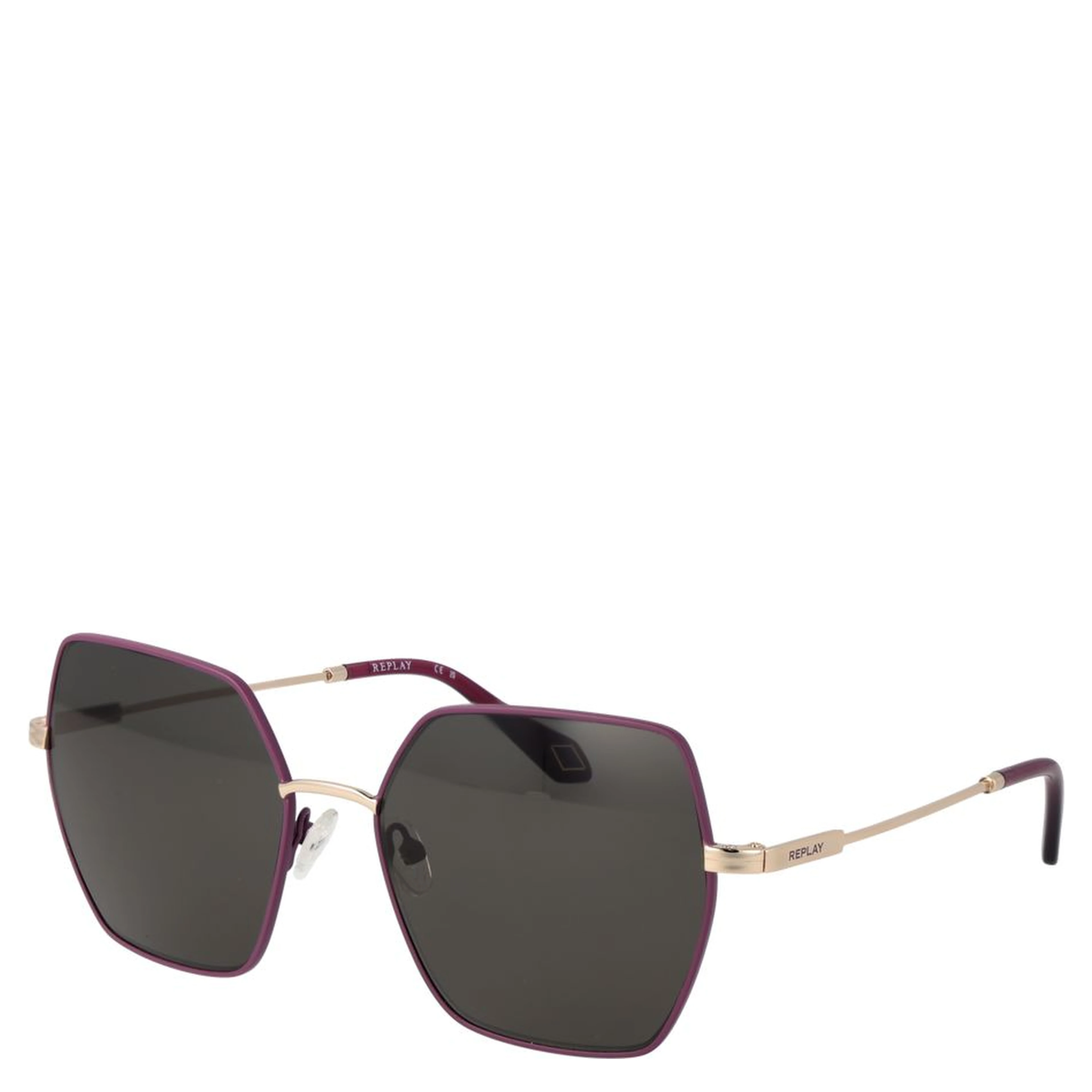 Multicolor Metal Sunglasses