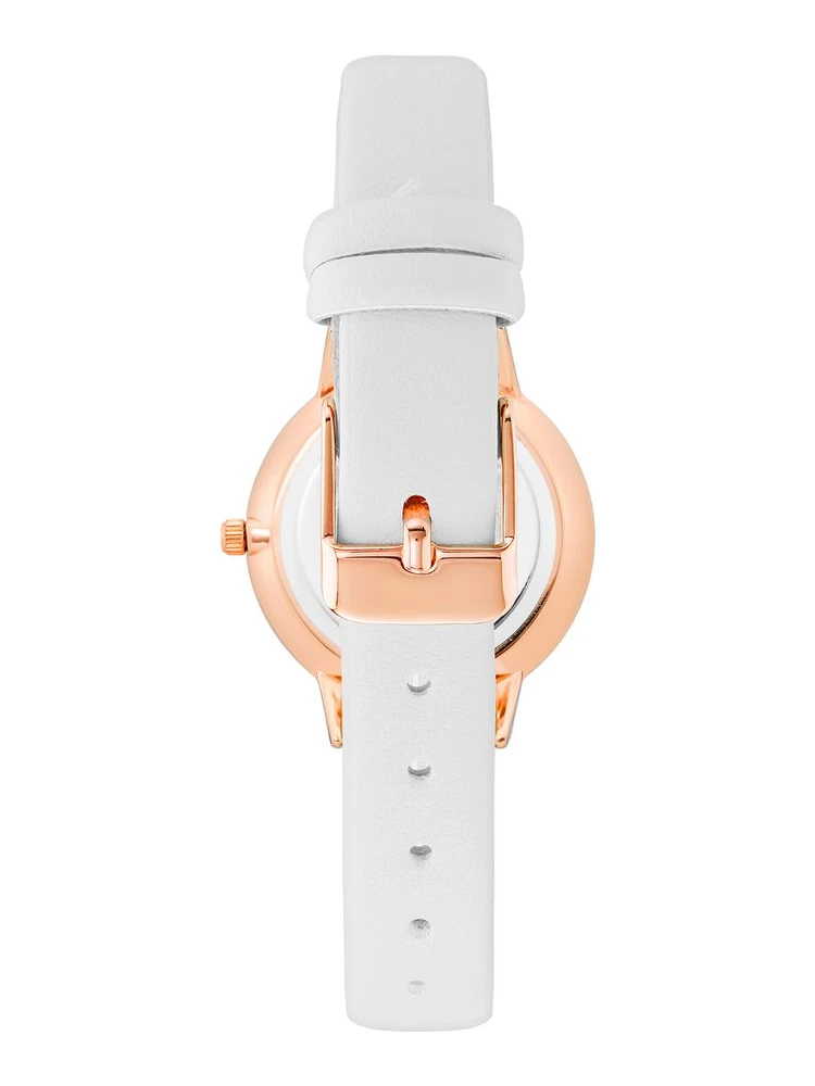 White Plastic Dress Watch alternative