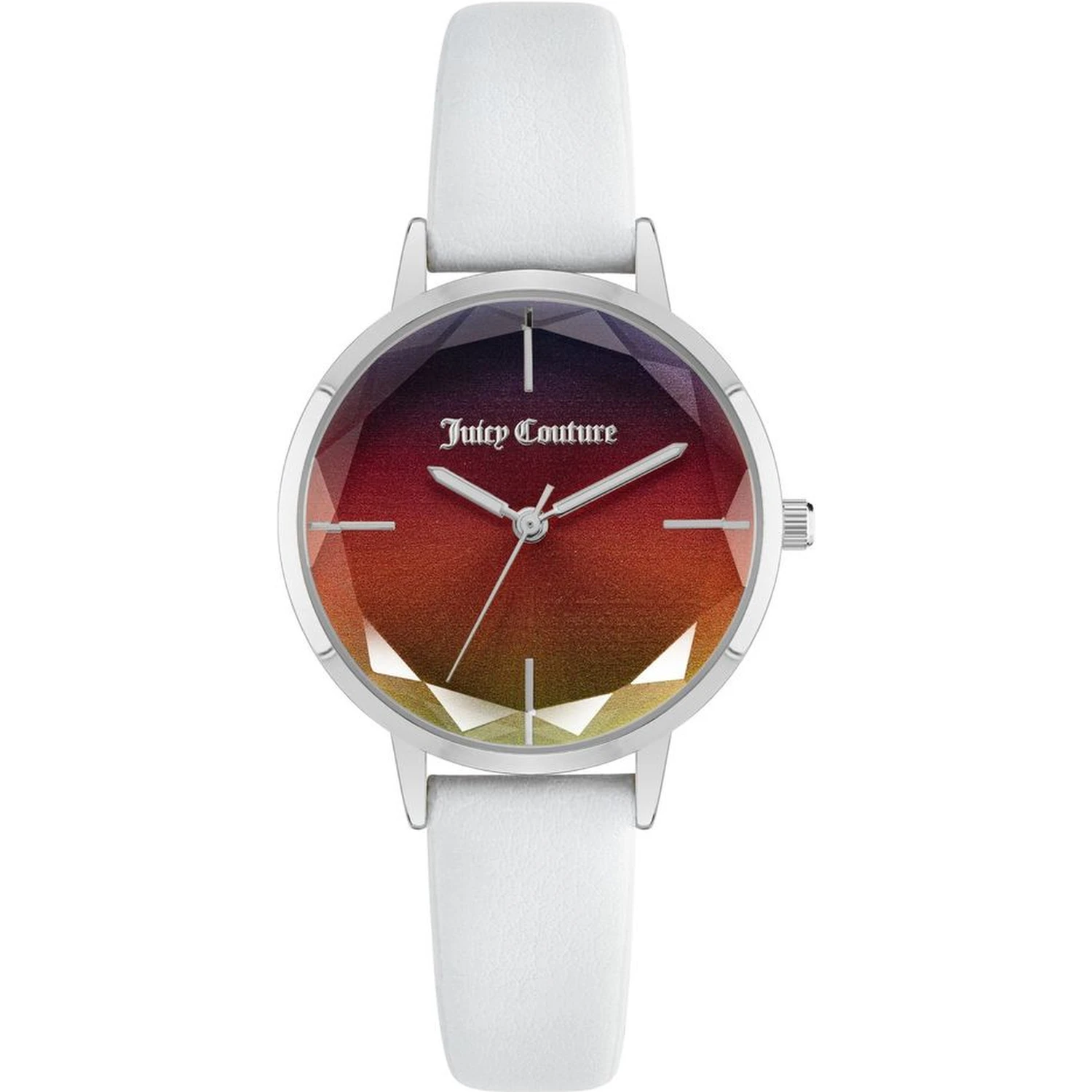White Plastic Dress Watch