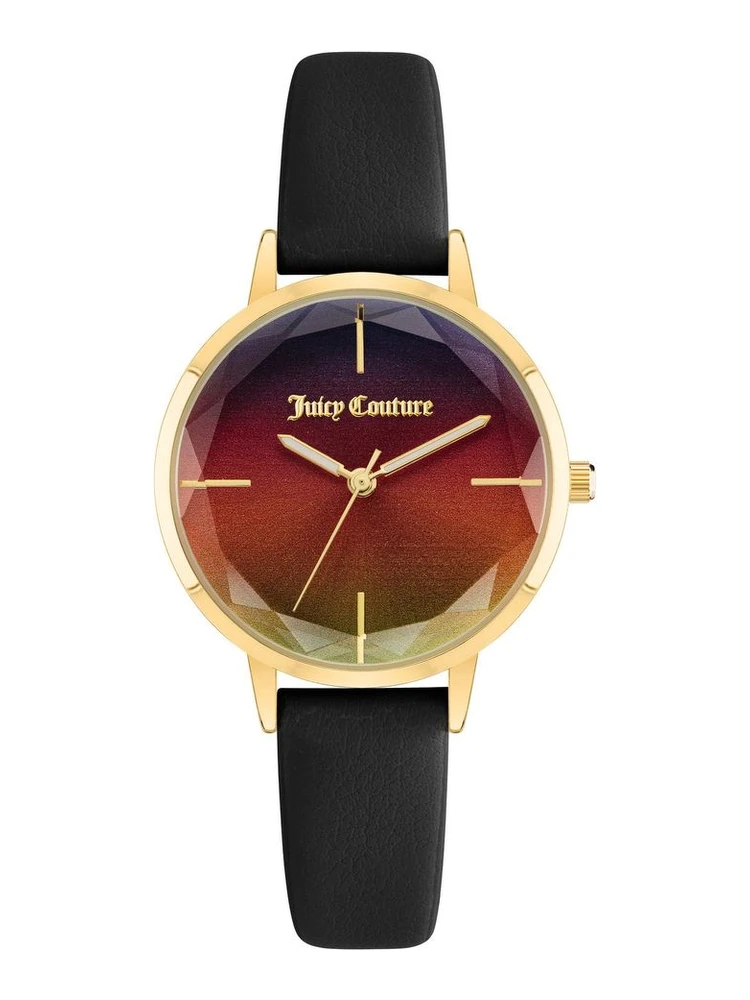 Black Plastic Dress Watch