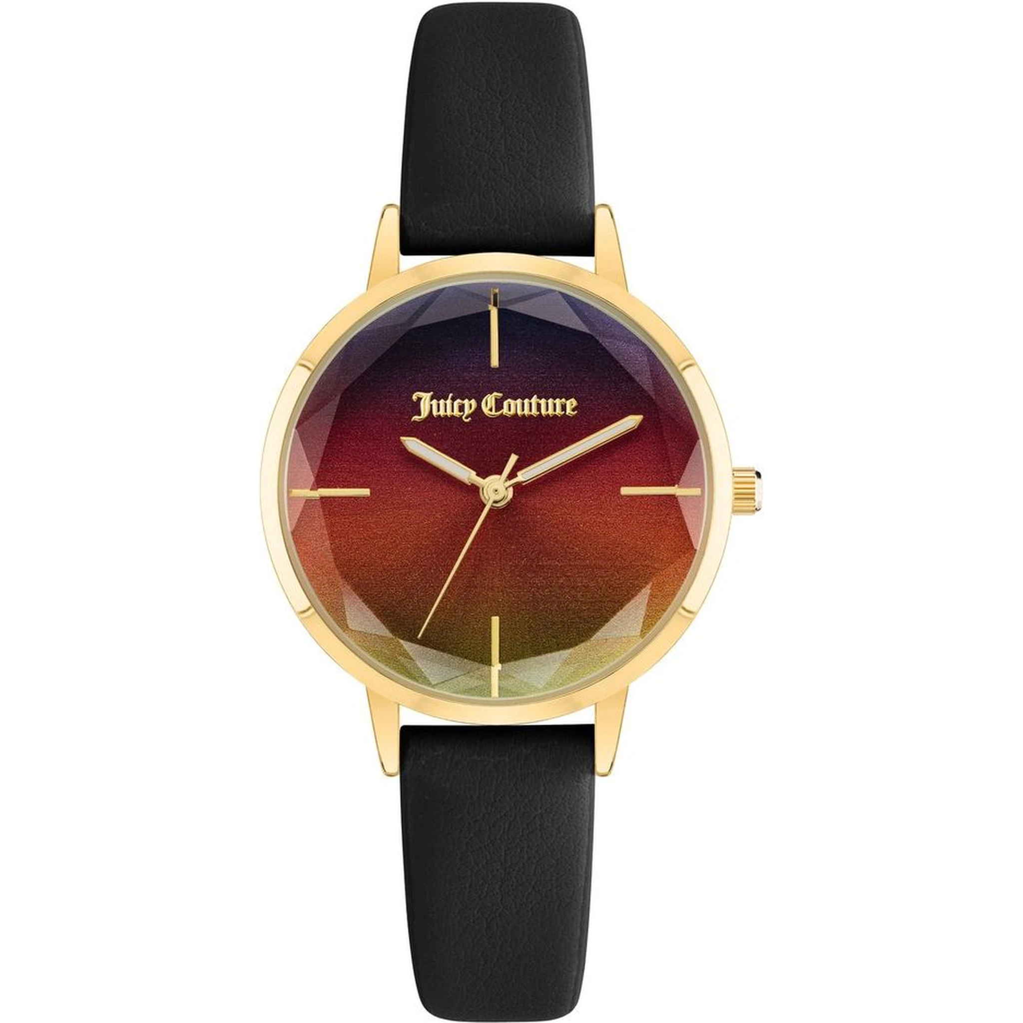 Black Plastic Dress Watch