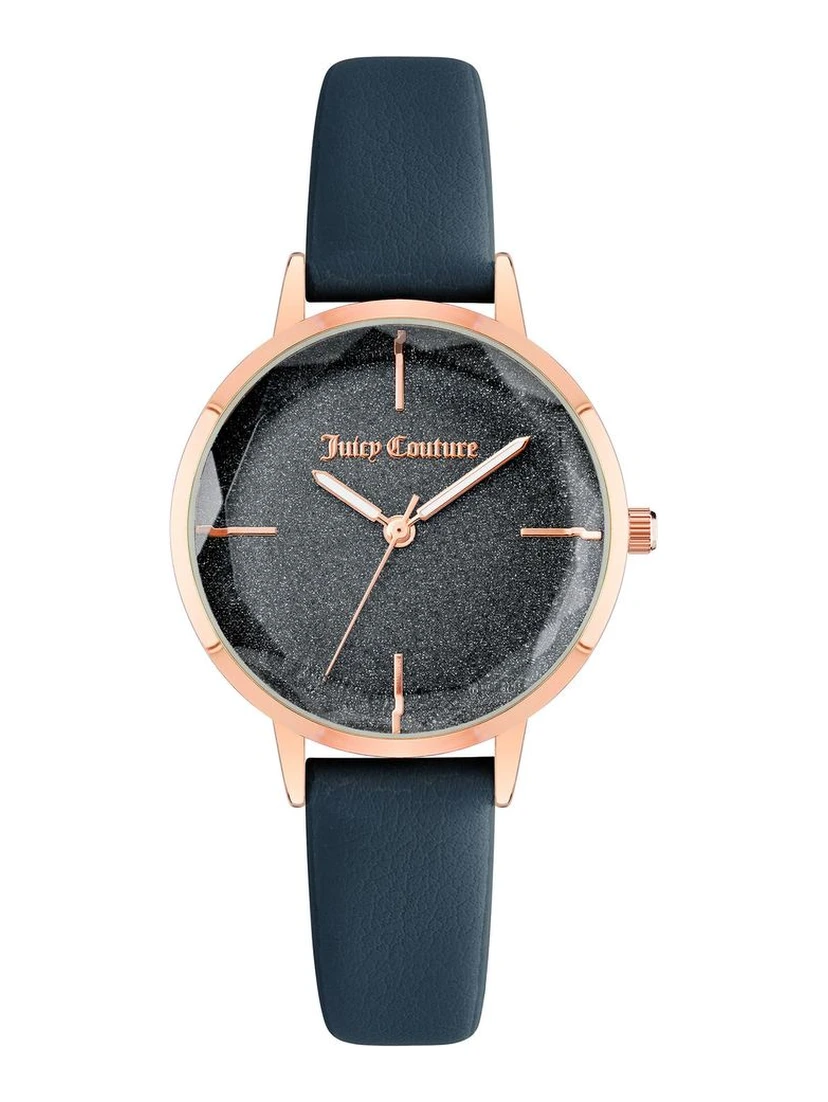 Blue Plastic Dress Watch