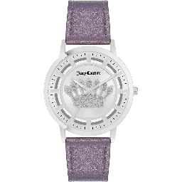Purple Plastic Dress Watch