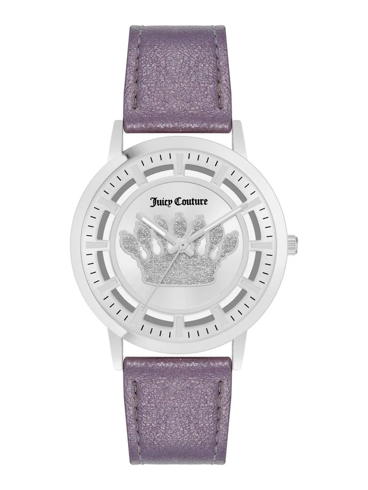 Purple Plastic Dress Watch