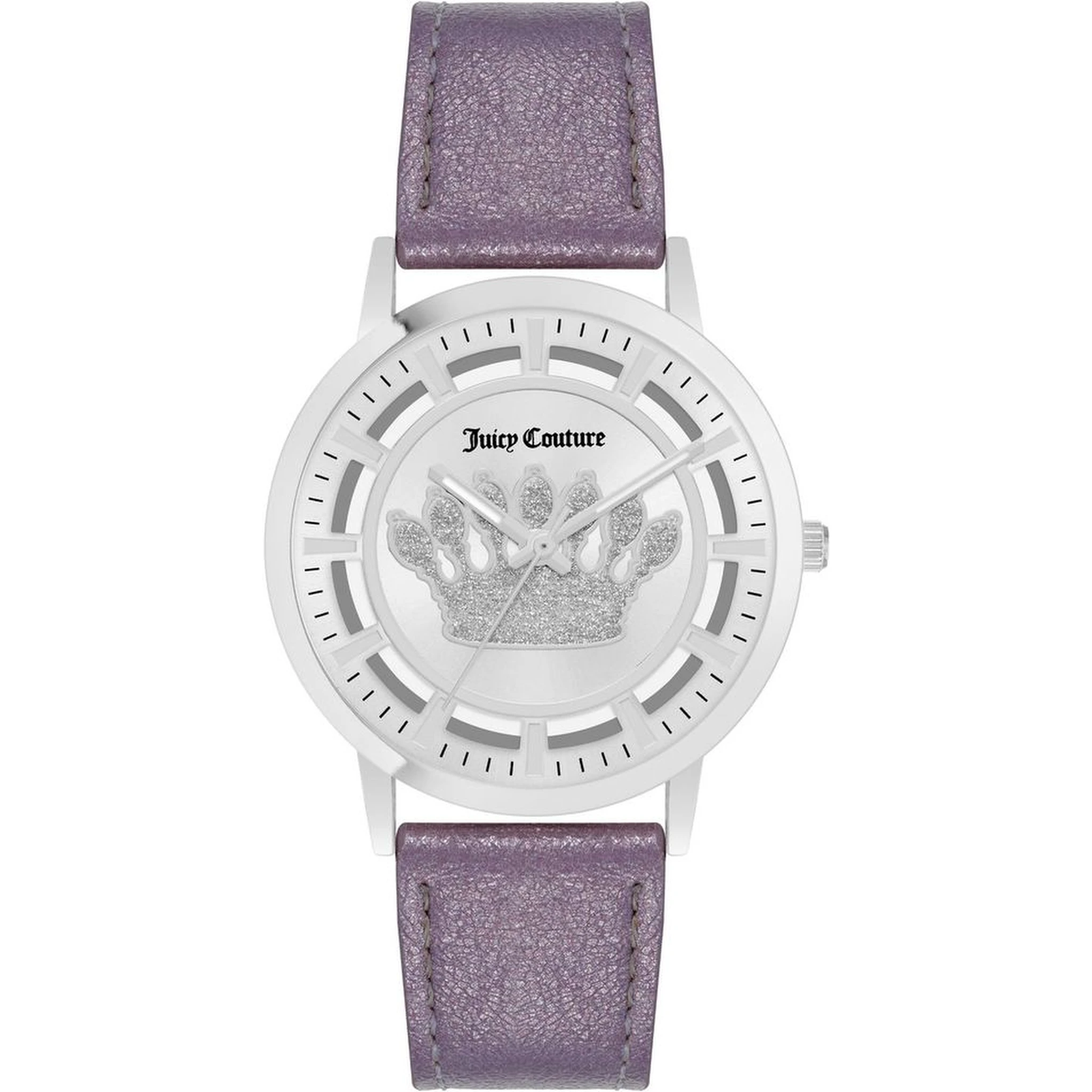 Purple Plastic Dress Watch