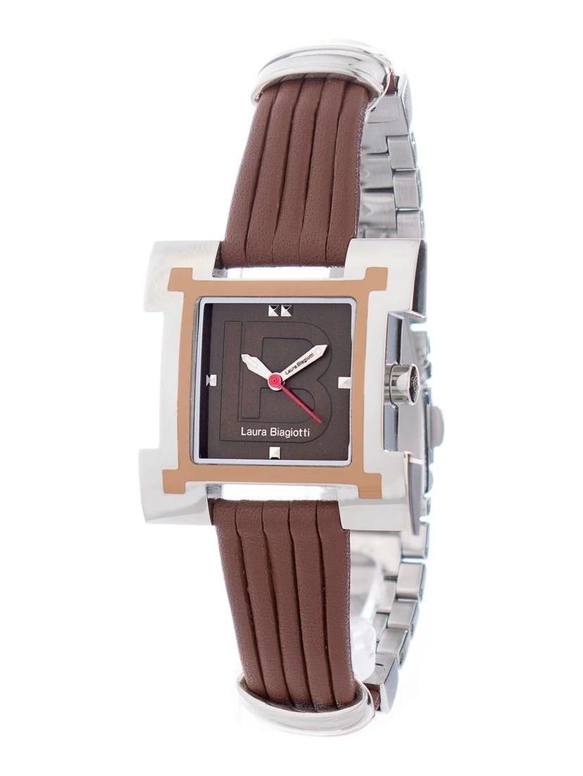 Brown Leather Lining Dress Watch