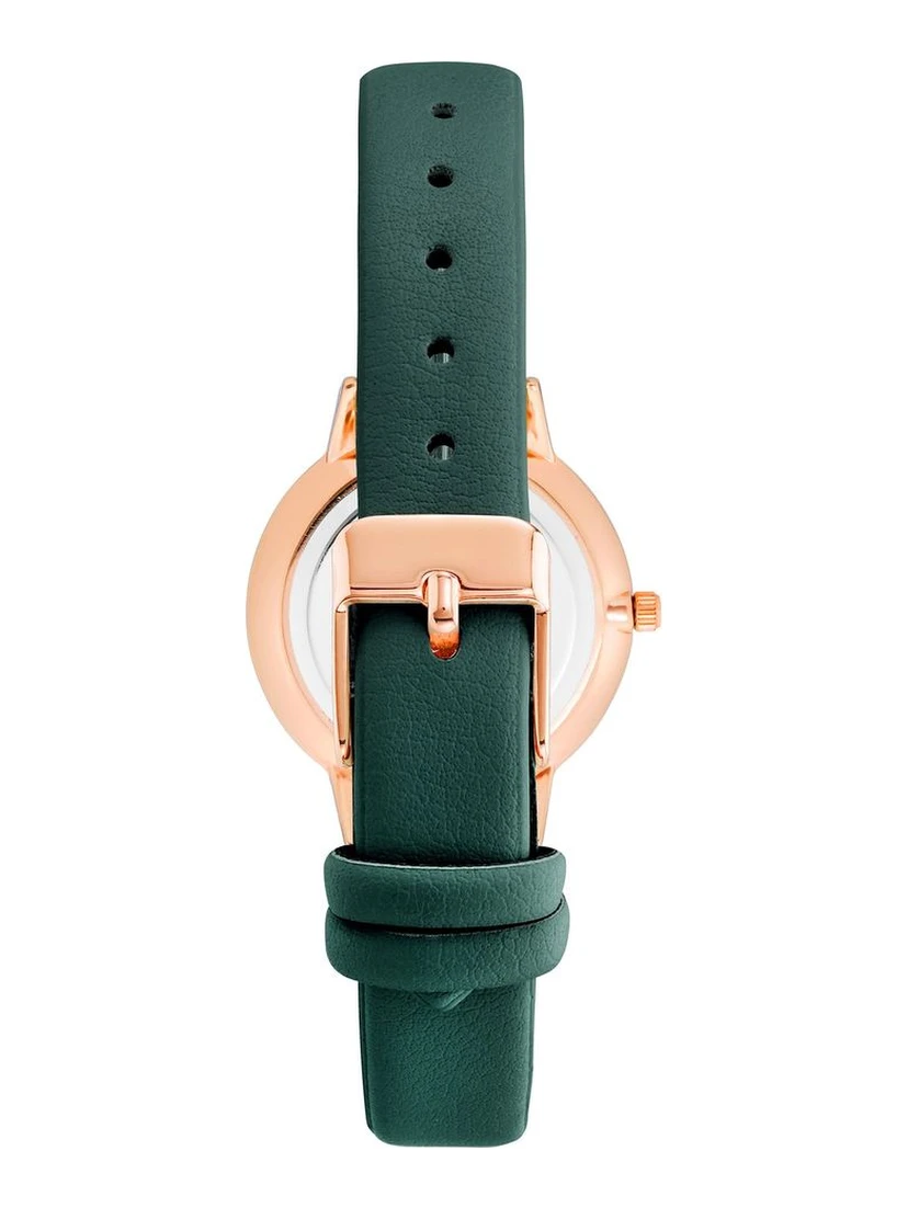 Bicolor Plastic Dress Watch