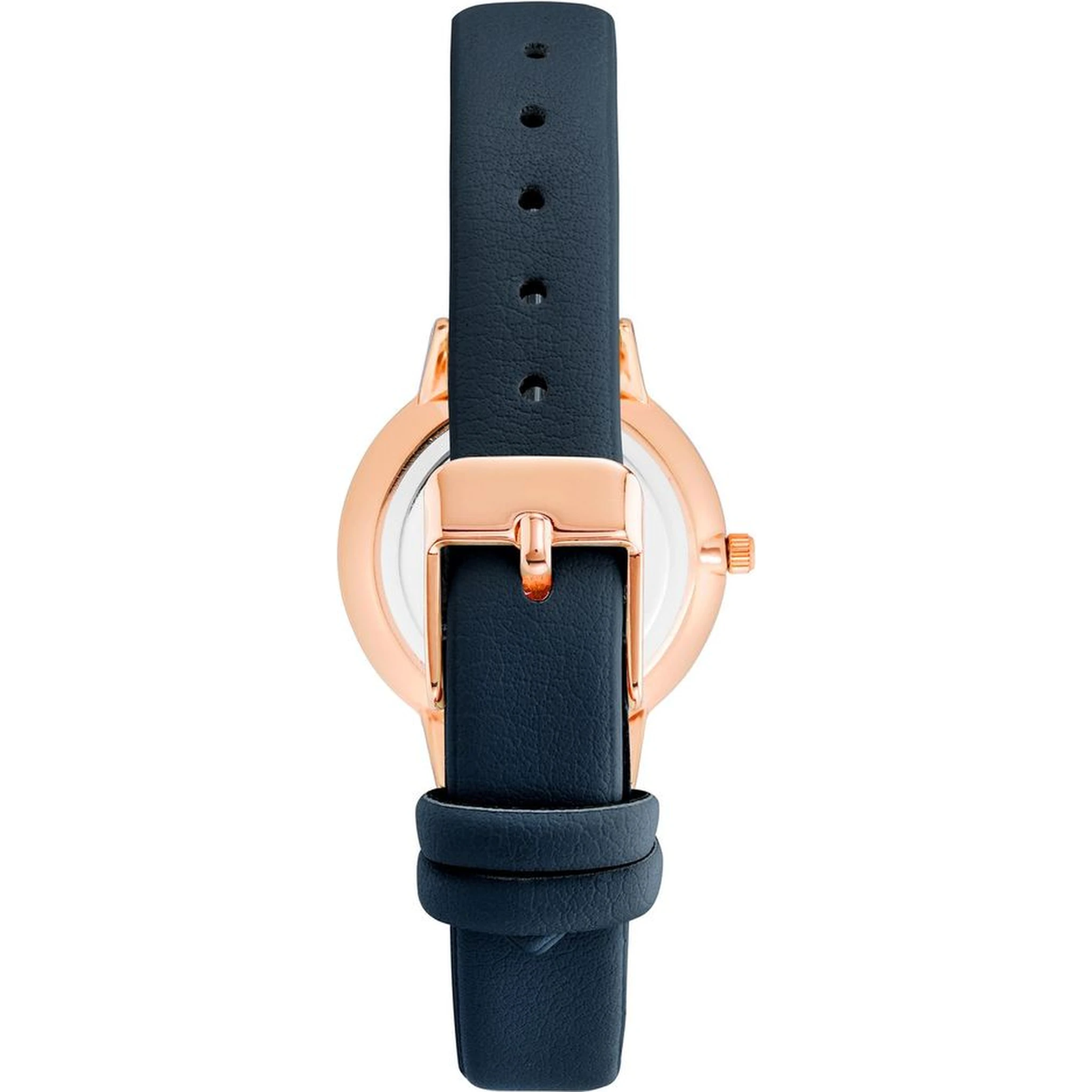 Blue Plastic Dress Watch