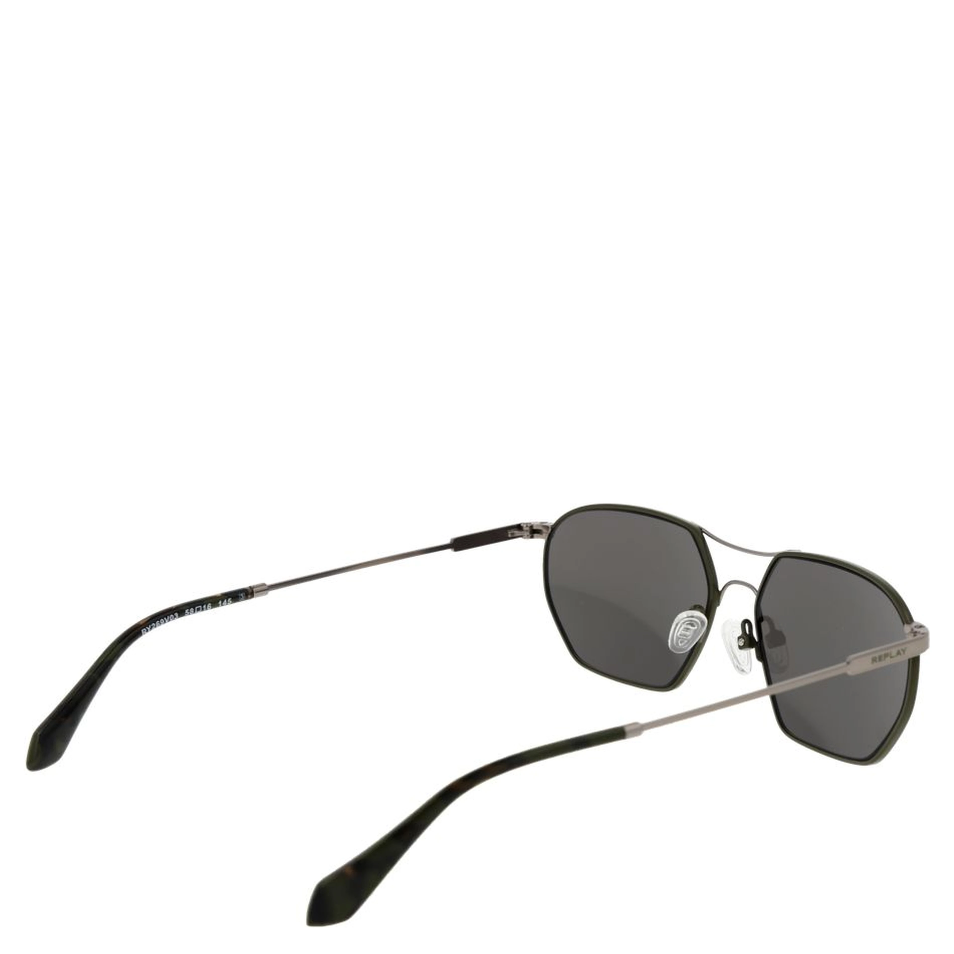 Bicolor Metal Sunglasses