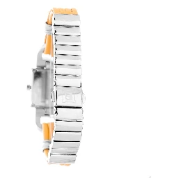 Orange Leather Lining Dress Watch