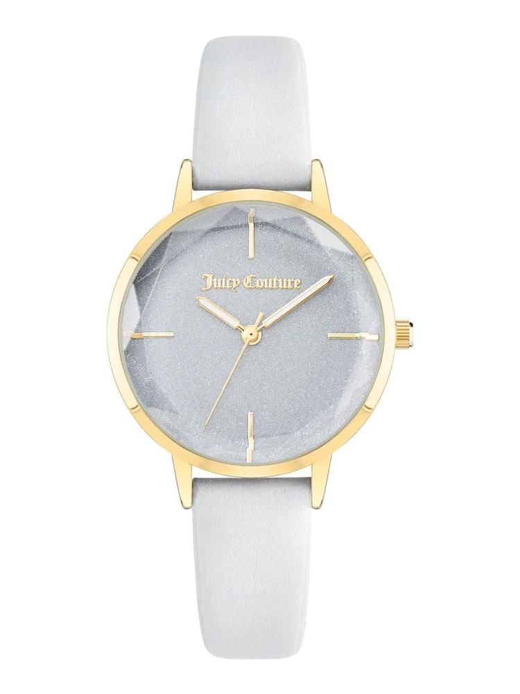 White Plastic Dress Watch