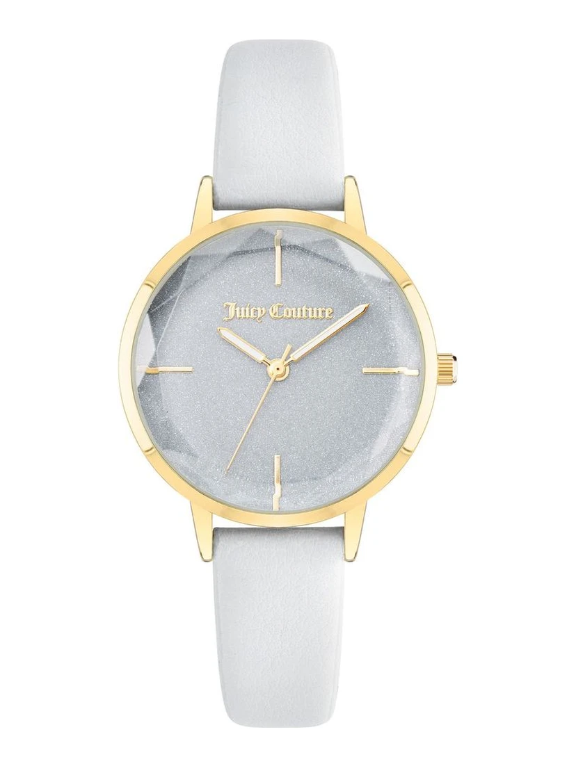 White Plastic Dress Watch