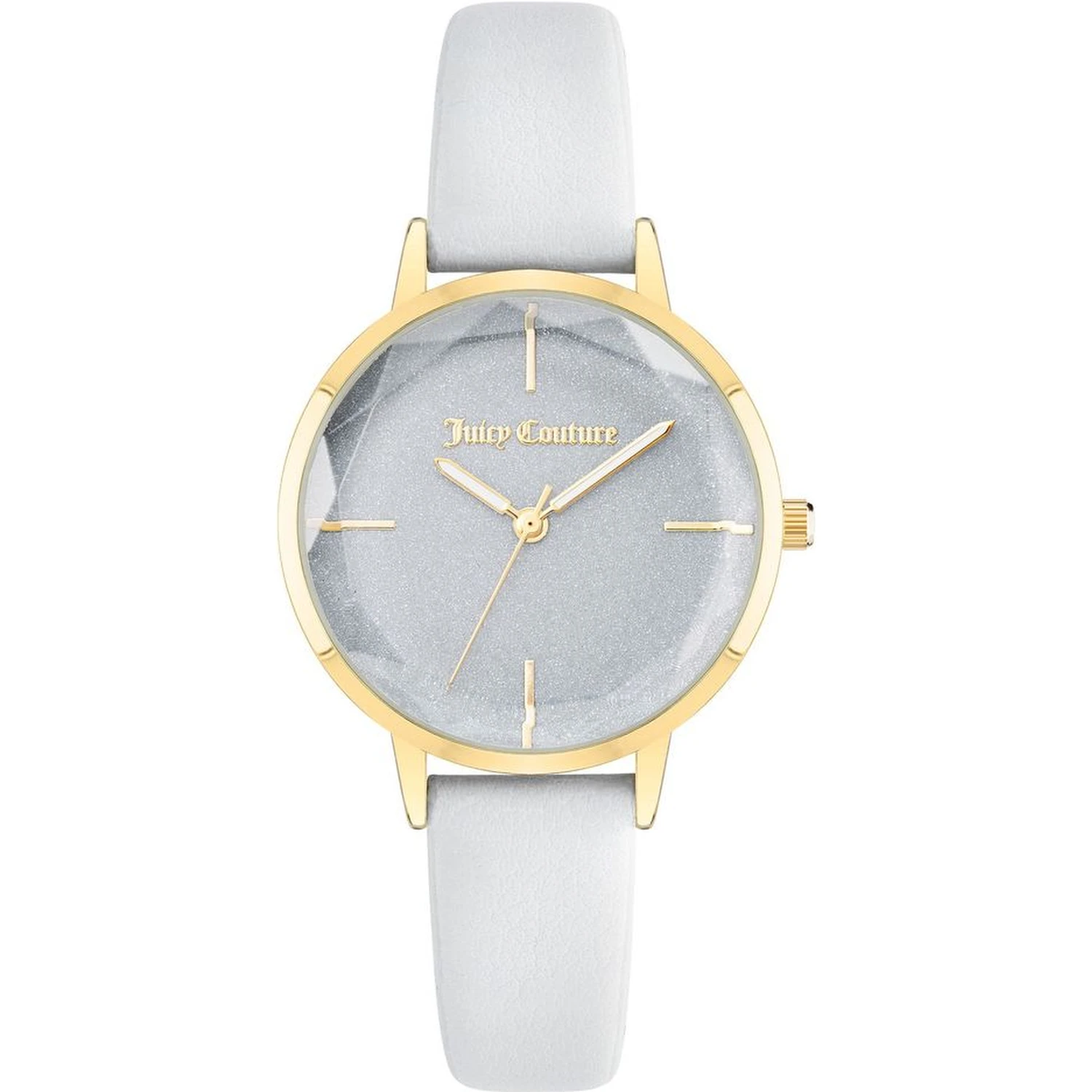 White Plastic Dress Watch
