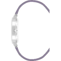 Purple Plastic Dress Watch