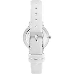 White Plastic Dress Watch