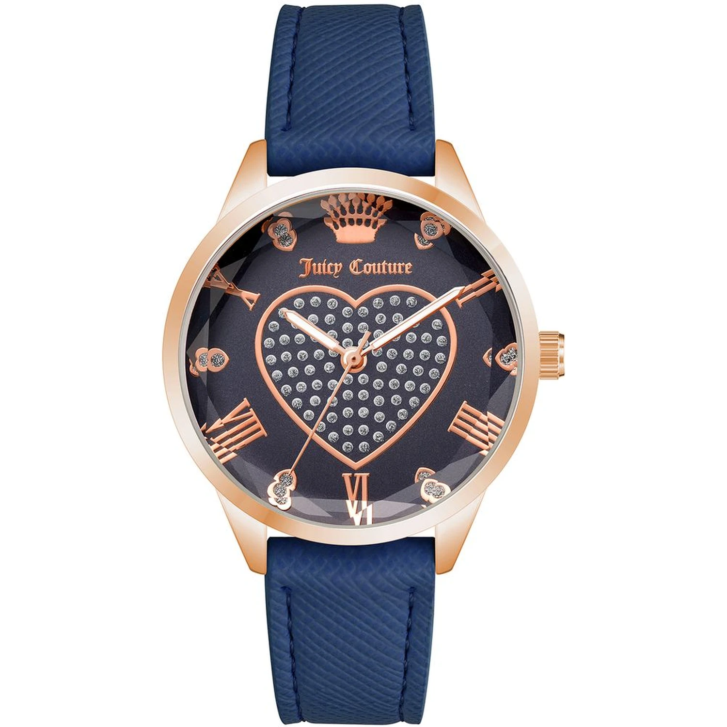 Blue Plastic Dress Watch