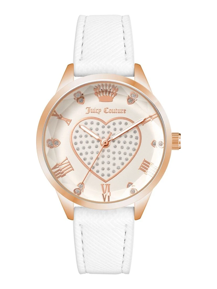 White Plastic Dress Watch