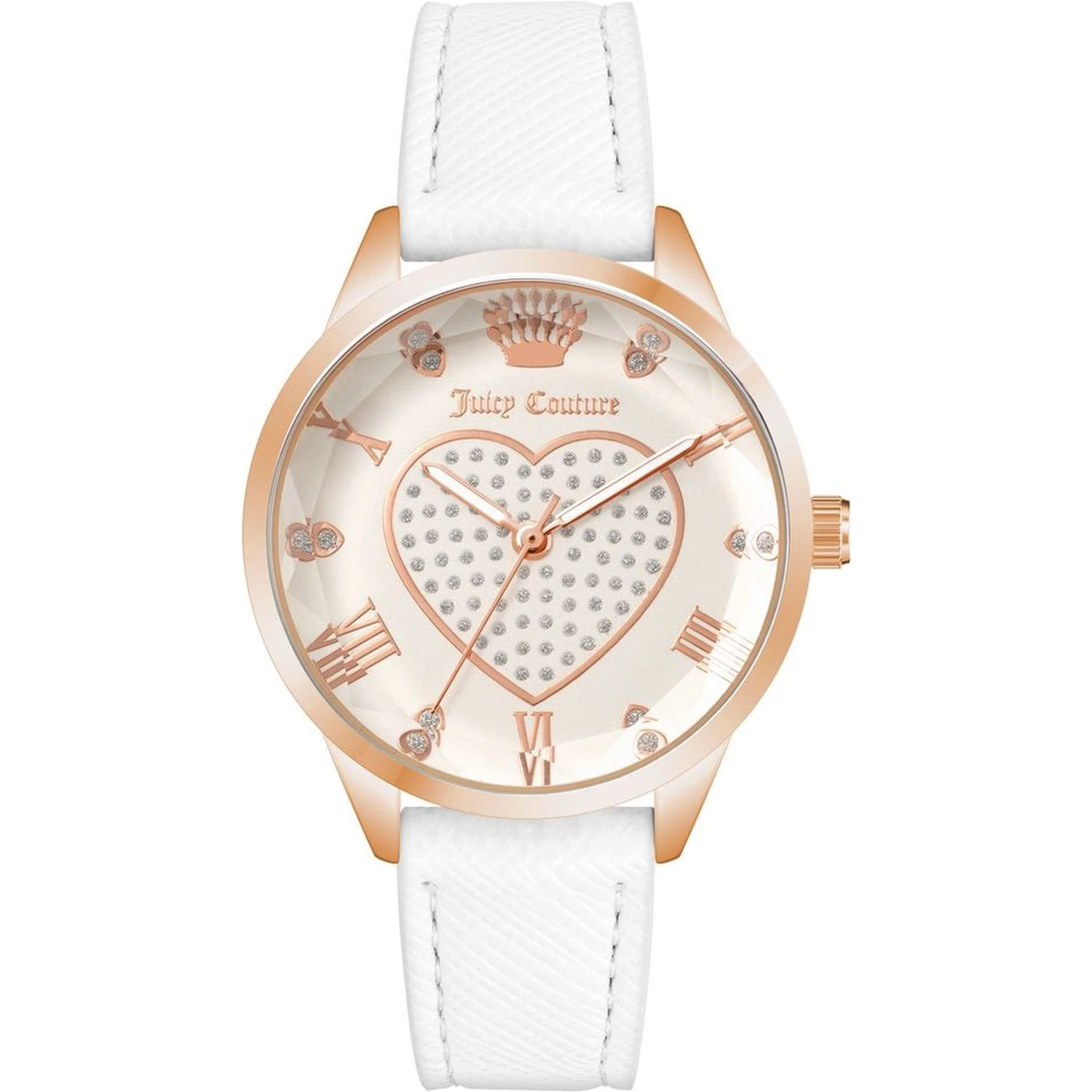 White Plastic Dress Watch