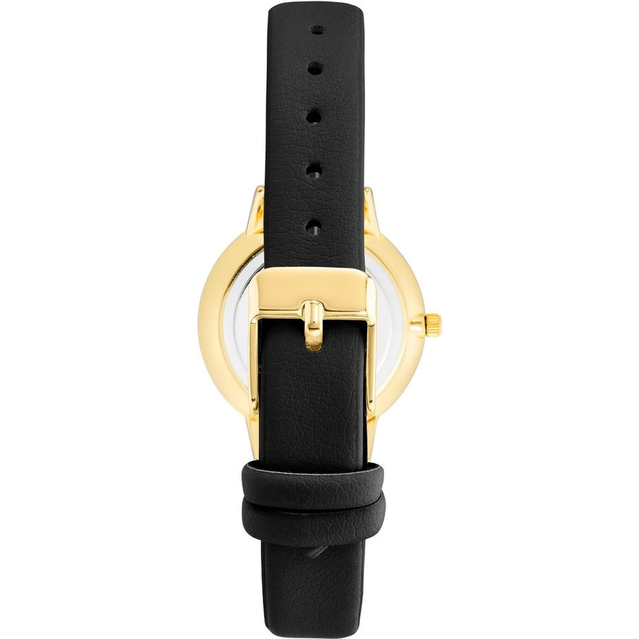Black Plastic Dress Watch