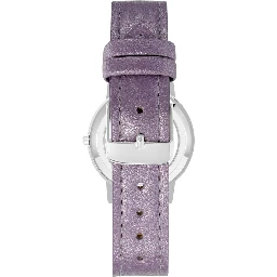 Purple Plastic Dress Watch