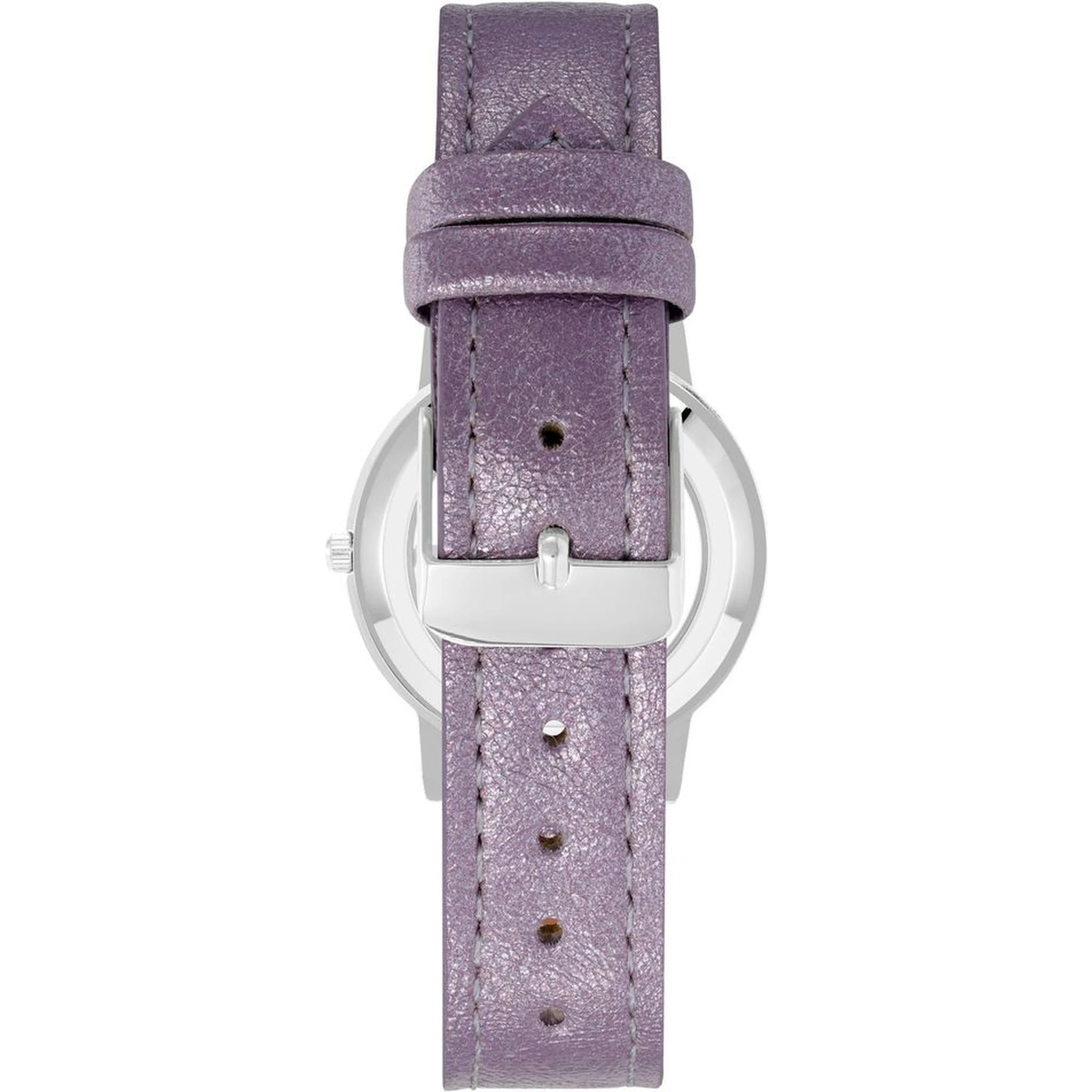 Purple Plastic Dress Watch
