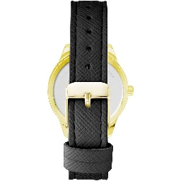 Black Plastic Dress Watch