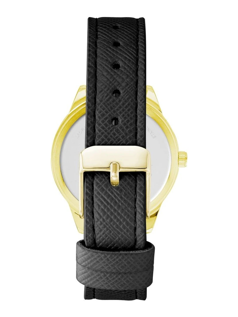 Black Plastic Dress Watch