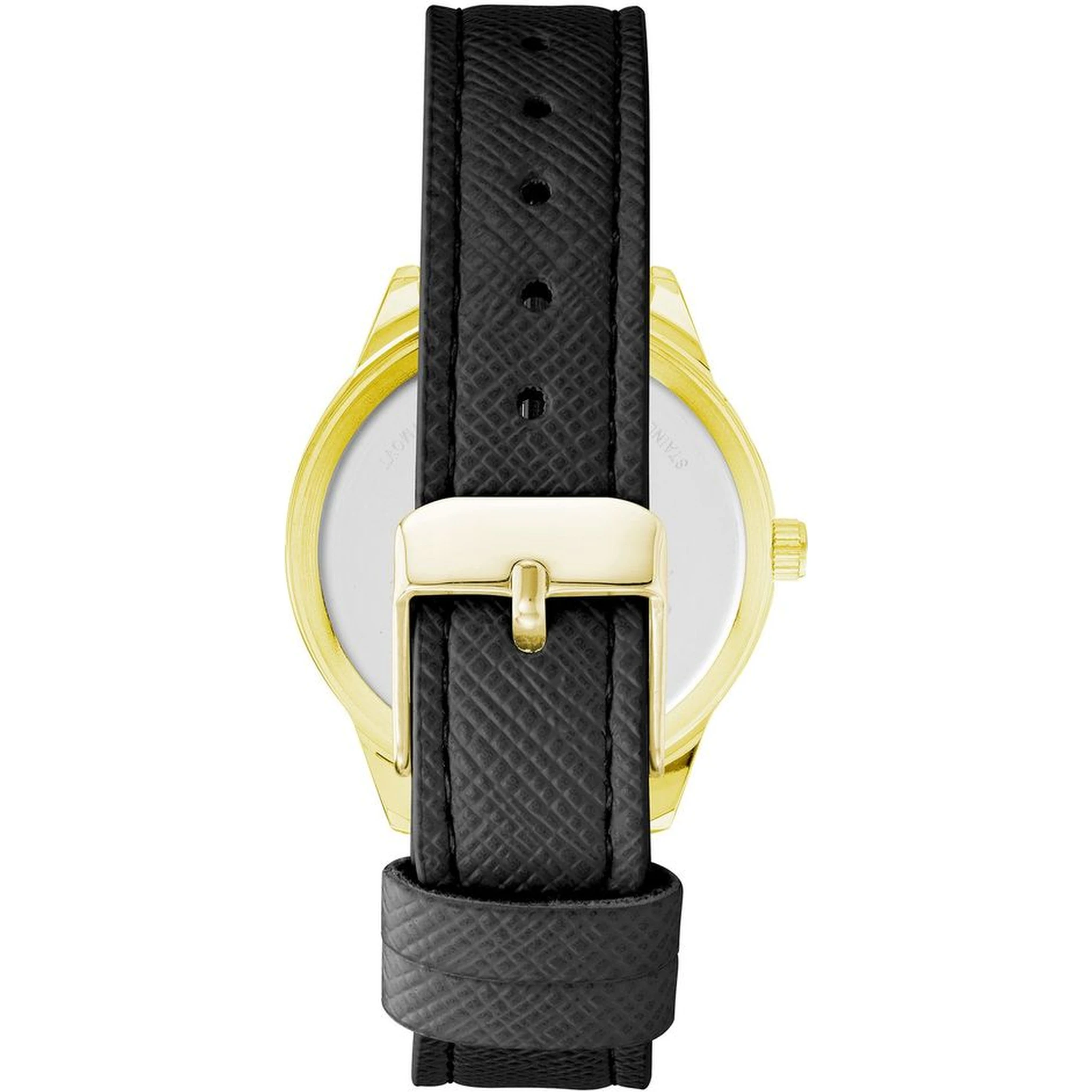 Black Plastic Dress Watch