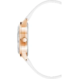 White Plastic Dress Watch