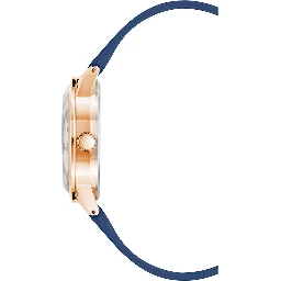 Blue Plastic Dress Watch