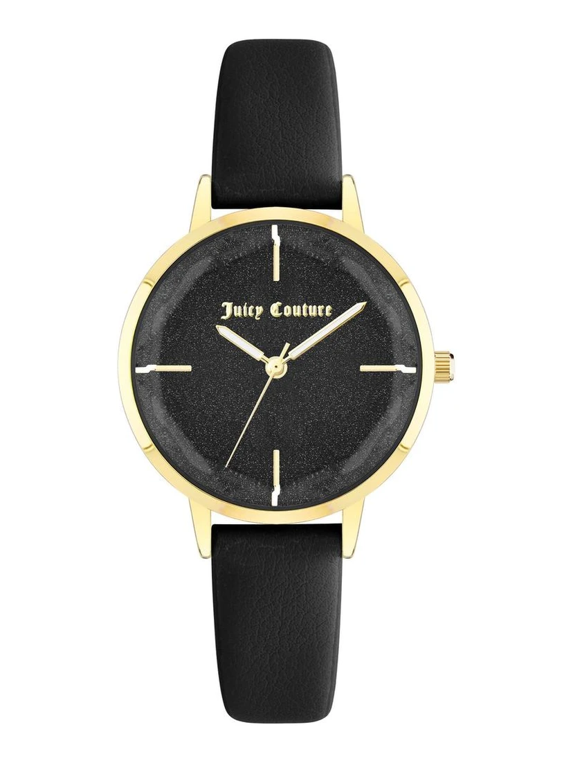 Black Plastic Dress Watch
