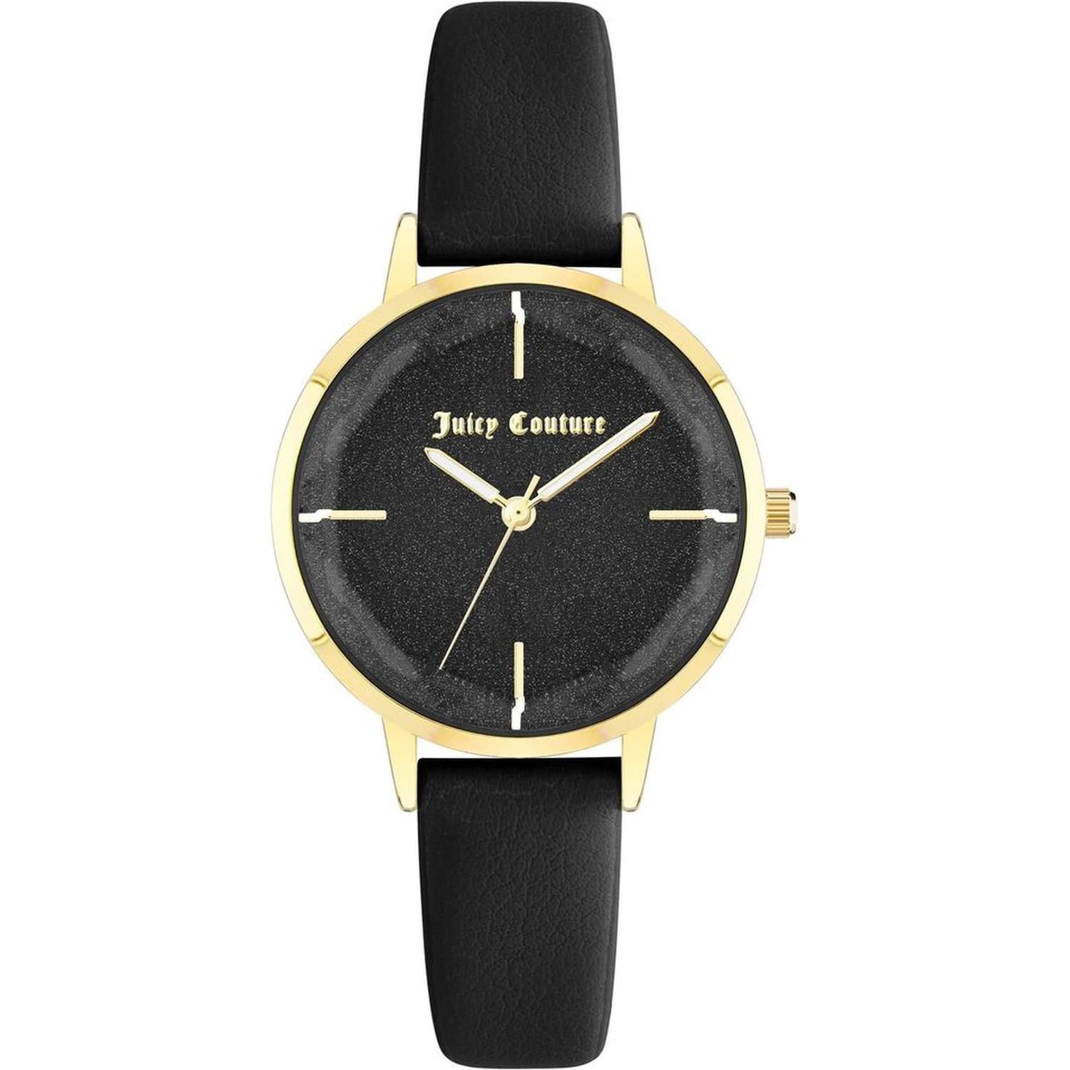 Black Plastic Dress Watch
