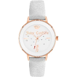 White Plastic Dress Watch