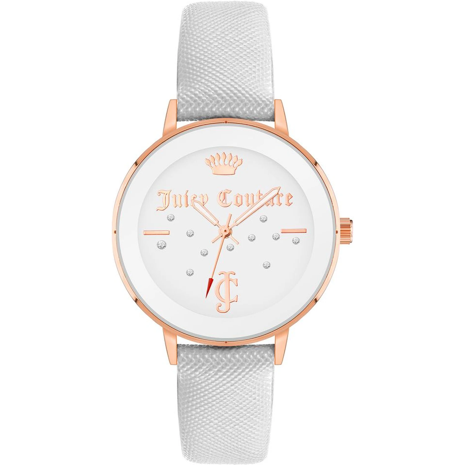 White Plastic Dress Watch