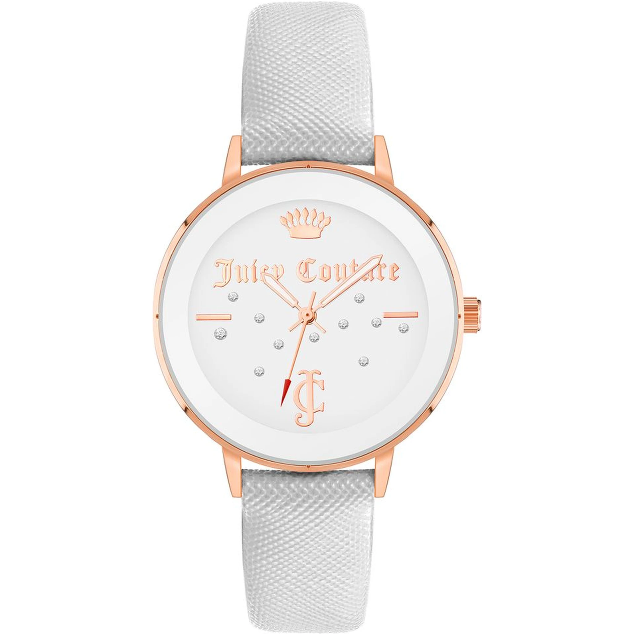 White Plastic Dress Watch