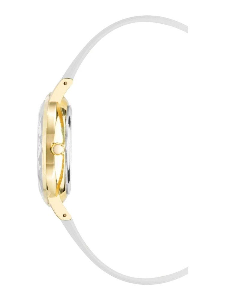 White Plastic Dress Watch alternative