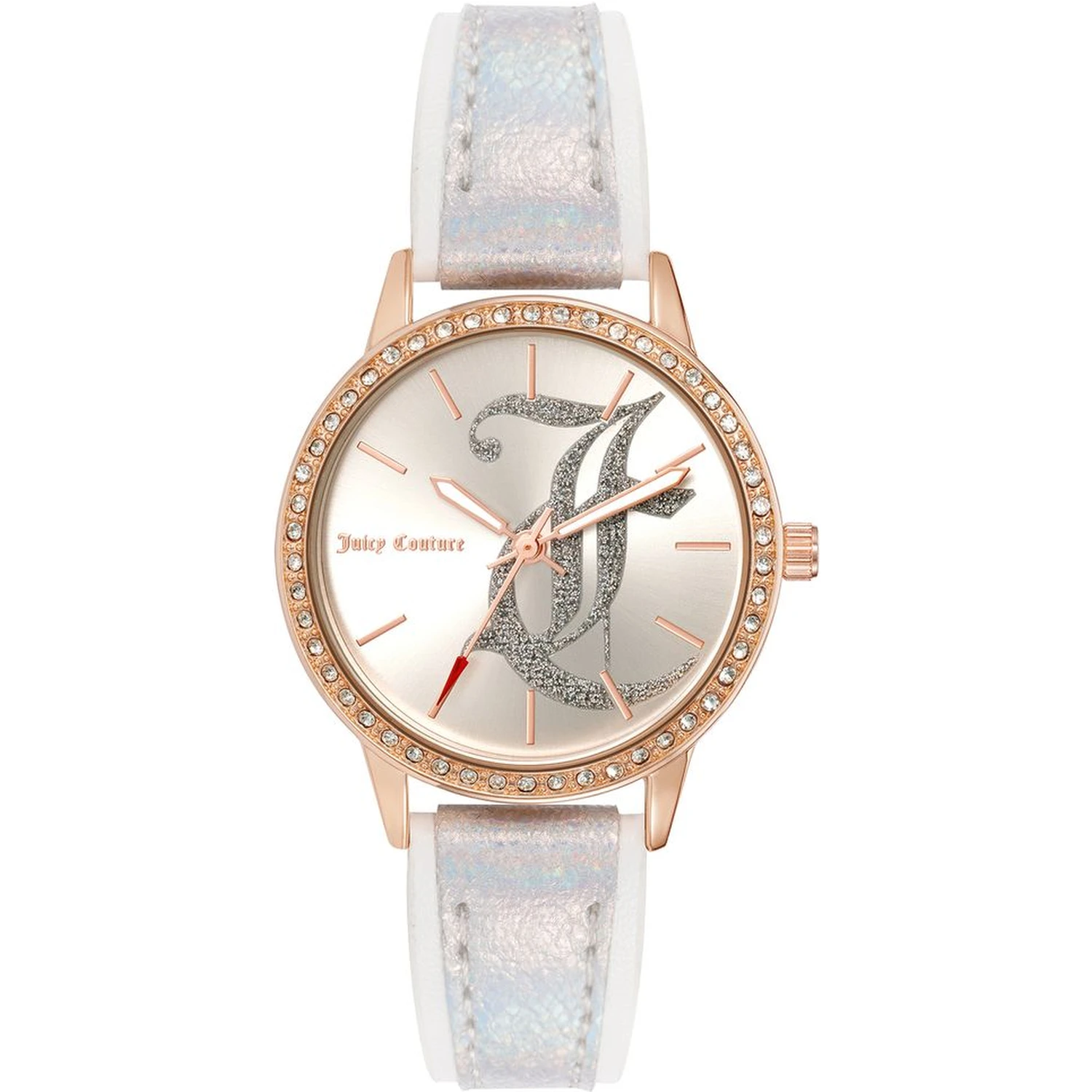 White Plastic Dress Watch