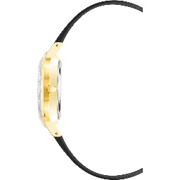 Black Plastic Dress Watch