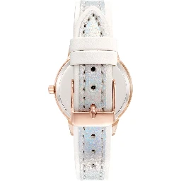 White Plastic Dress Watch