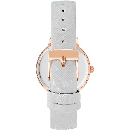 White Plastic Dress Watch