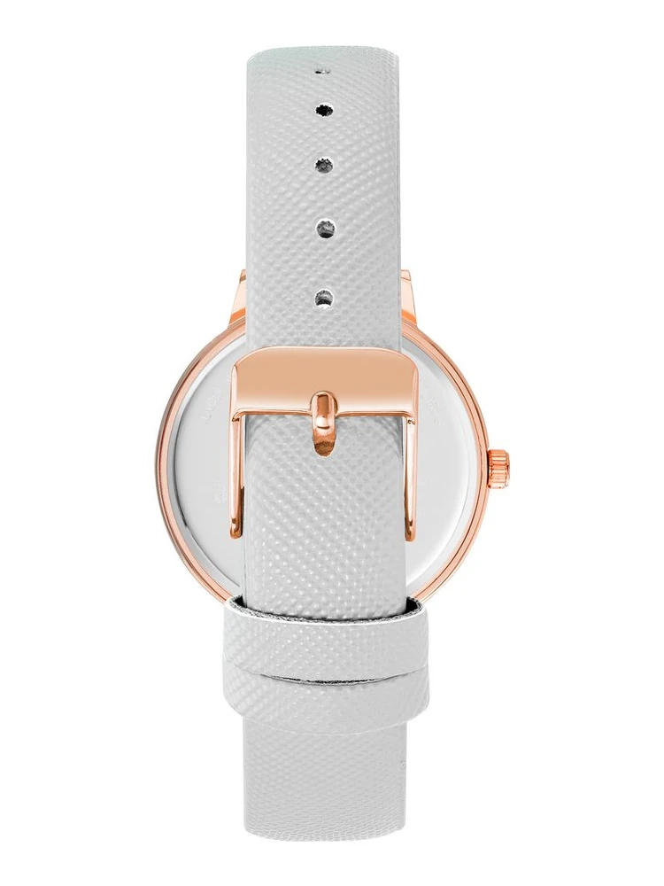 White Plastic Dress Watch alternative