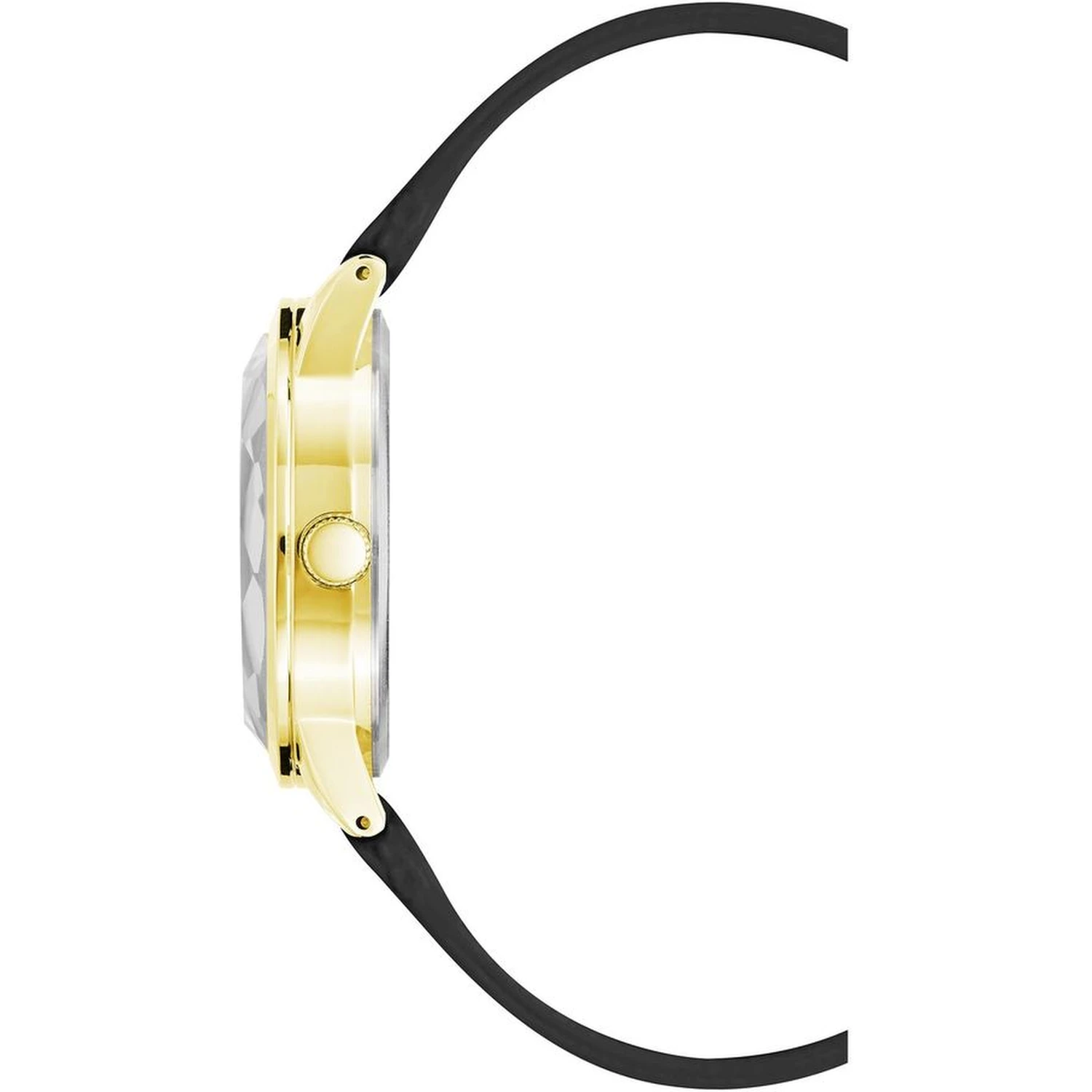 Black Plastic Dress Watch