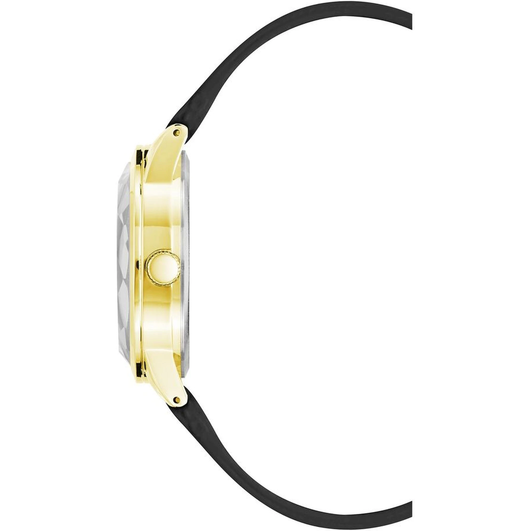 Black Plastic Dress Watch