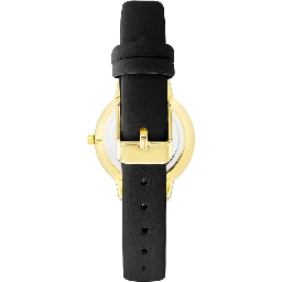 Black Plastic Dress Watch