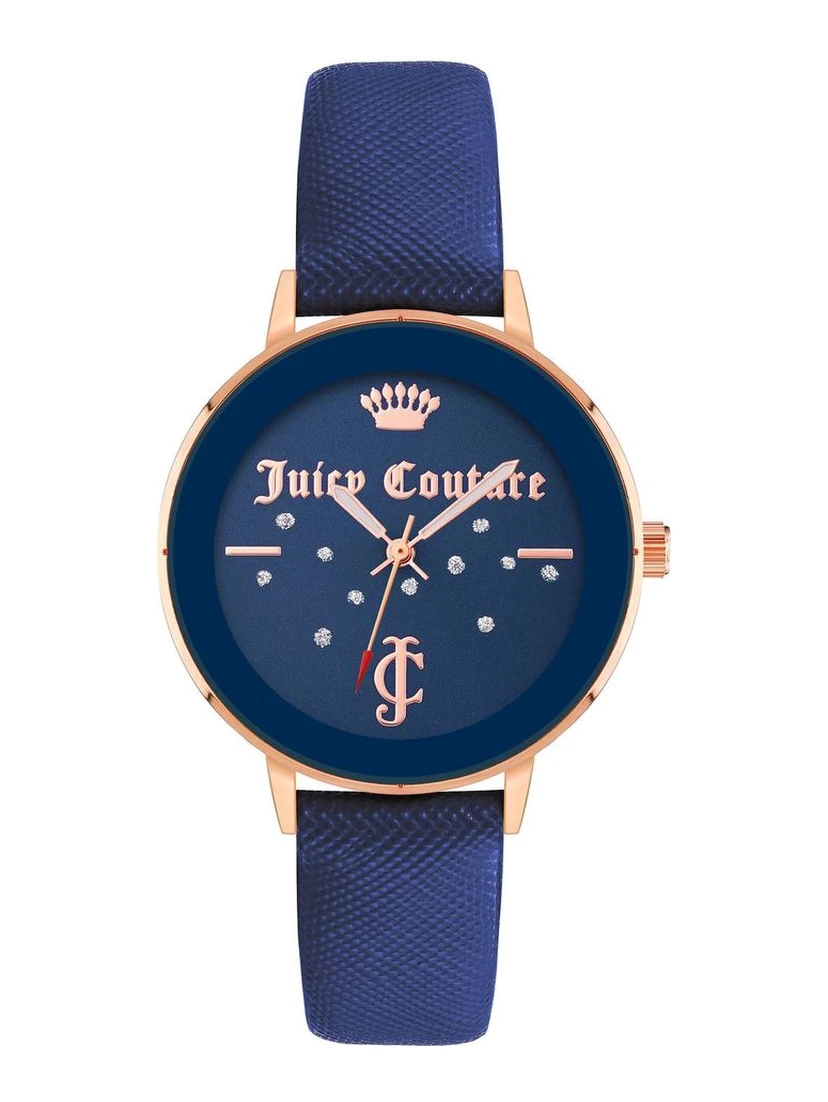 Blue Plastic Dress Watch