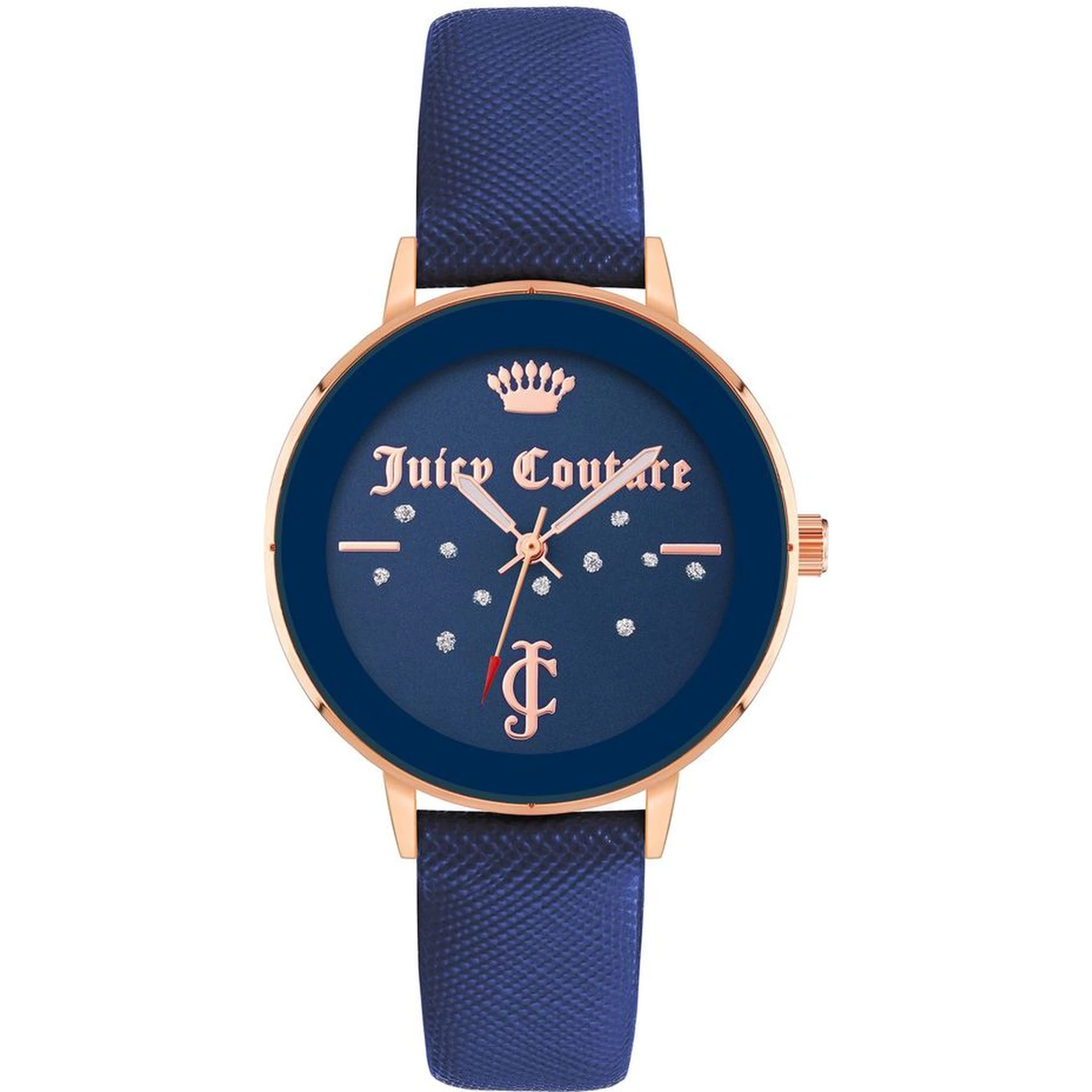 Blue Plastic Dress Watch